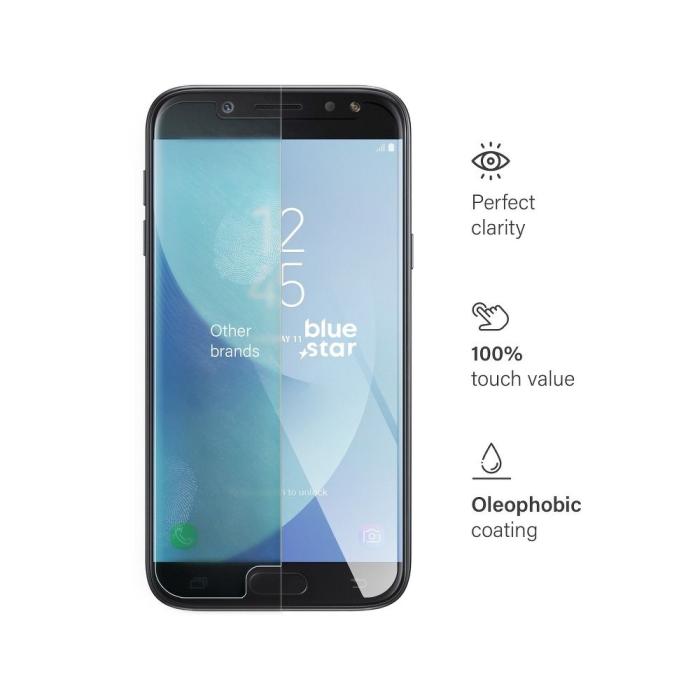 Blue Star - Blue Star Samsung Galaxy J5 (2017) Skärmskydd av Härdat Glas