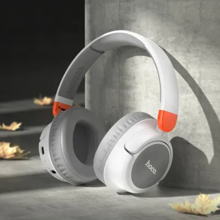 Hoco - Hoco Over-Ear Hörlurar Trådlösa Bluetooth W43 - Vit