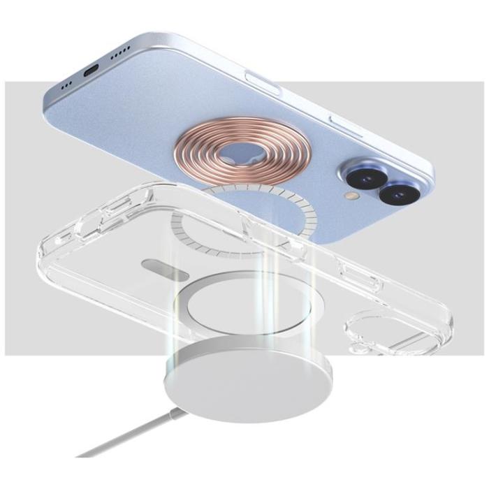 Araree - Araree iPhone 17 Air Mobilskal MagSafe Duple M - Transparent