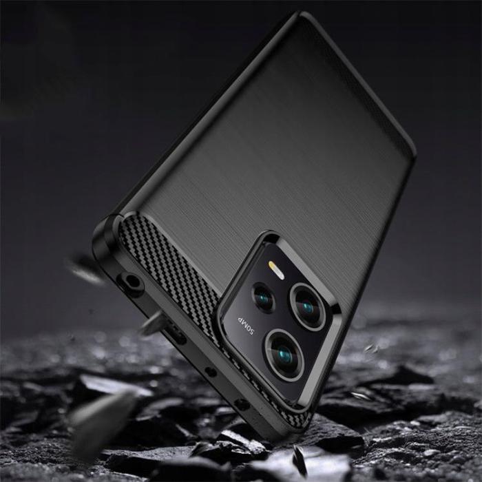 UTGATT - Tech-Protect Xiaomi Redmi Note 12 Mobilskal TpuCarbon
