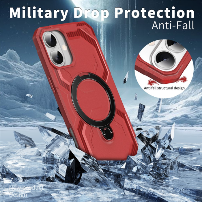 A-One Brand - iPhone 16 Plus Mobilskal MagSafe Kickstand TPU + PC