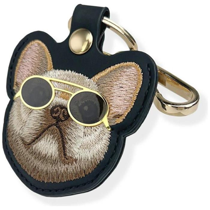 NIMMY - Nimmy AirTag Skal Glasses Cool Dog - Svart