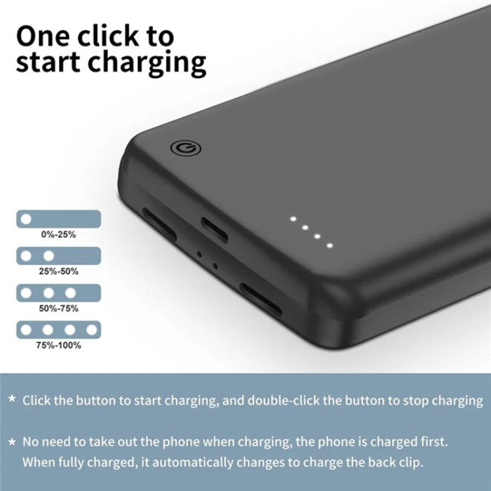 A-One Brand - Google Pixel 6 Batteriskal 10000mAh TY-101 - Svart