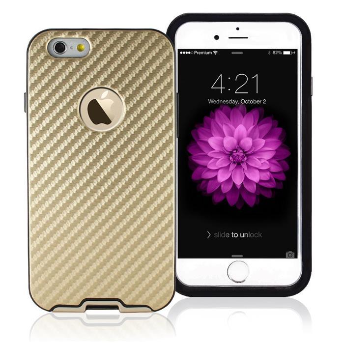 Mercury Bumper Skin Skal till Apple iPhone 6S Gold | 2353 | AlltMobil