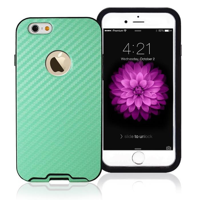 Mercury Bumper Skin Skal till Apple iPhone 6 / 6S - Turkos | 2353 | AlltMobil