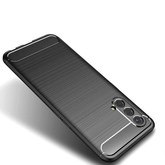 A-One Brand - Carbon Brushed Skal till Oneplus Nord CE 5G - Svart