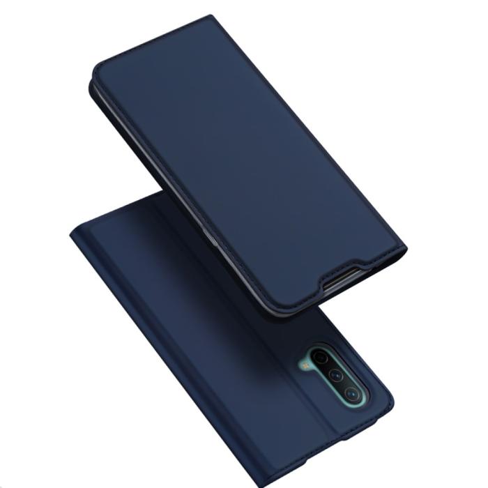 Dux Ducis - Dux Ducis Skin Plånboksfodral till Oneplus Nord CE 5G - Blå