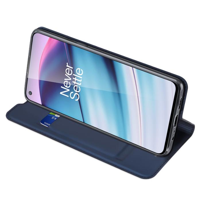 Dux Ducis - Dux Ducis Skin Plånboksfodral till Oneplus Nord CE 5G - Blå