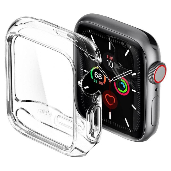 UTGATT - Spigen Ultra Hybrid Apple Watch 4/5/6/SE 44mm Skal - Crystal Clear