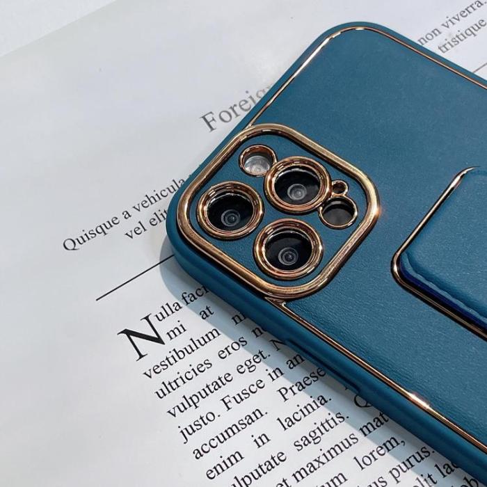 OEM - Galaxy A13 5G/A04s 4G Skal Kickstand - Blå