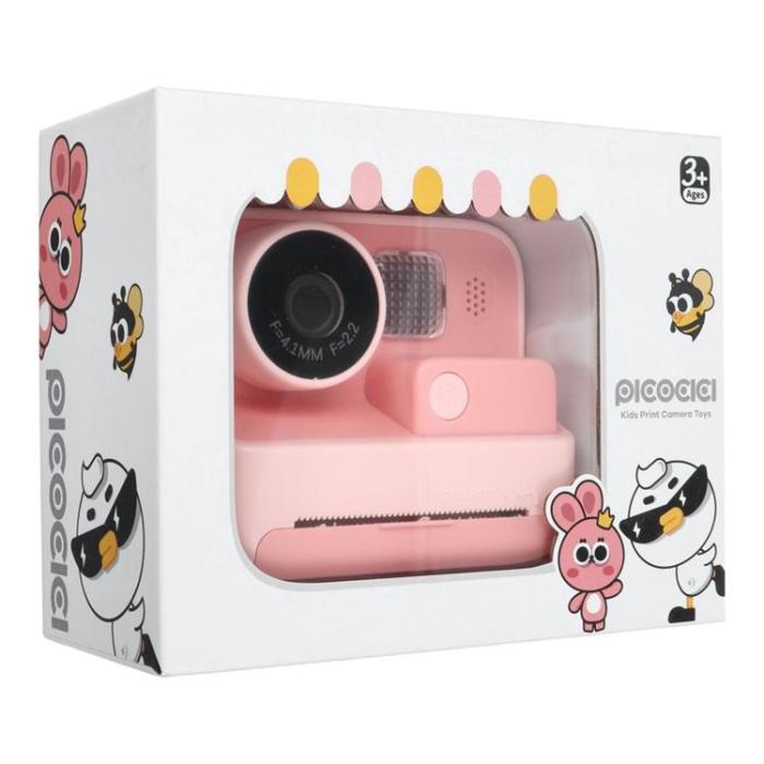 PICOCICI - Picocici Utskriftskamera för Barn K27 - Rosa
