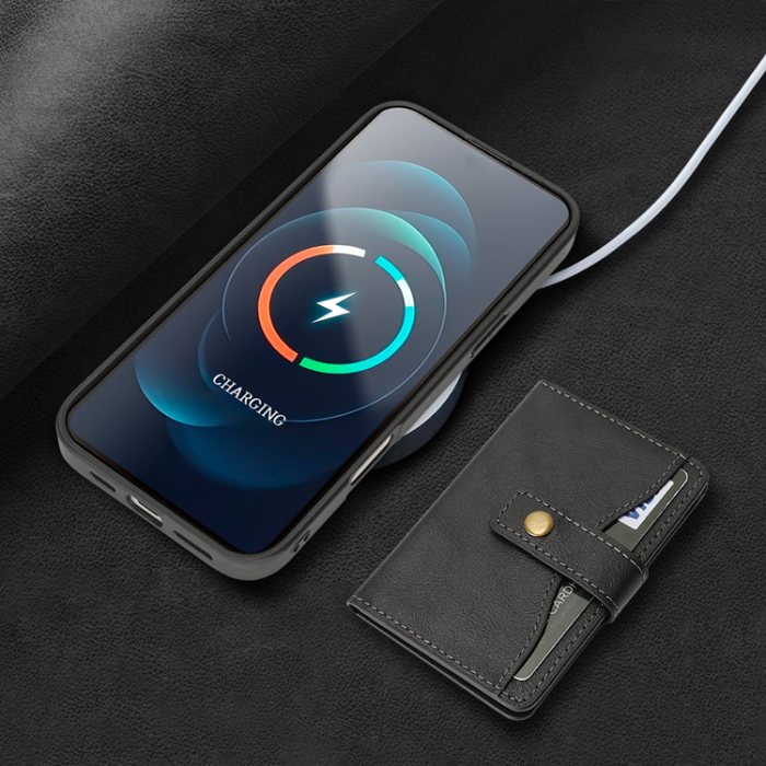 A-One Brand - iPhone 17 Pro Max Mobilskal MagSafe Detachable Korthållare