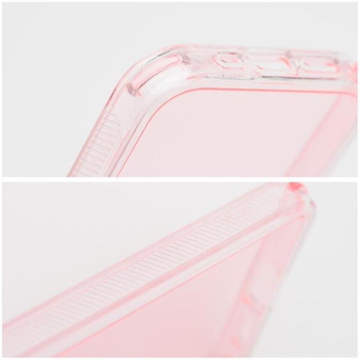 OEM - iPhone 16e Mobilskal Matrix Clear - Puderrosa