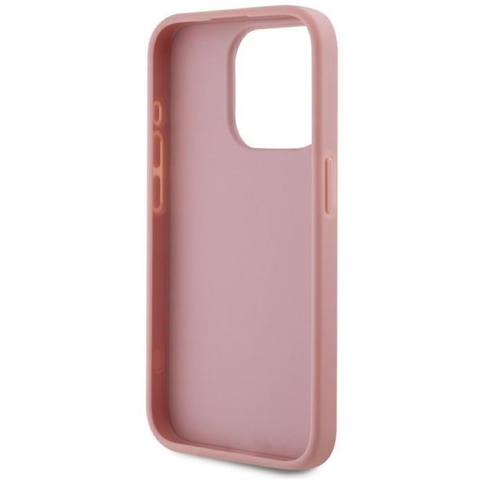 KARL LAGERFELD - Karl Lagerfeld Mobilskal till iPhone 15 Pro MagSafe Wrinkled Metal Signature
