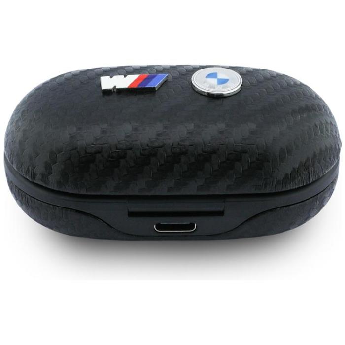 BMW - BMW TWS In-Ear Hörlurar Bluetooth ENC Carbon Metal Logo - Svart