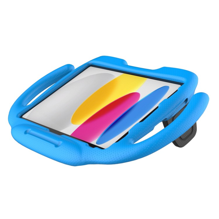A-One Brand - iPad 10.9 (2022) Skal EVA Kickstand Handle - Blå