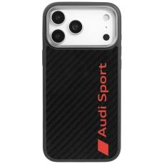 Audi - Audi iPhone 17 Pro Max Mobilskal MagSafe Carbon Fiber R8 - Svart