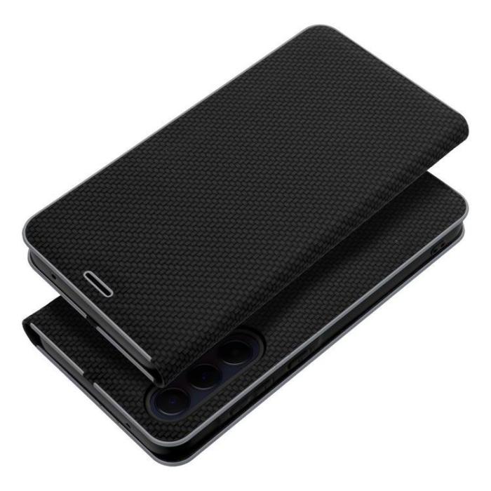 OEM - Galaxy S25 Plus Plånboksfodal Luna Book - Svart