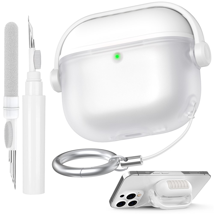 AHASTYLE AirPods 4 Skal Silikon WG174 - Vit | 2353 | AlltMobil