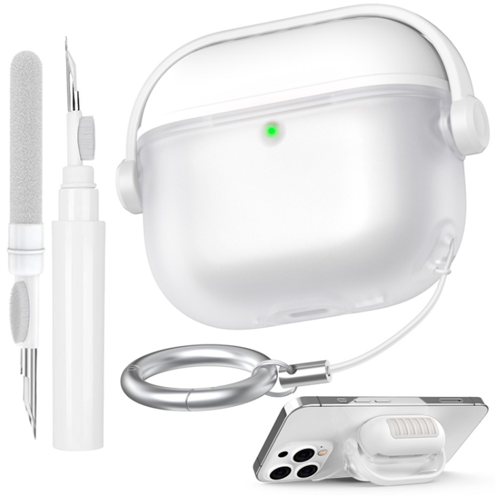 AHASTYLE - AHASTYLE AirPods 4 Skal Silikon WG174 - Vit
