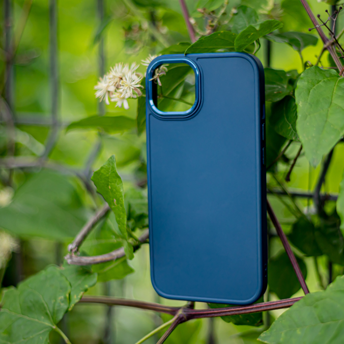 OEM - Galaxy S23 Ultra Mobilskal Satin - Mörkblå
