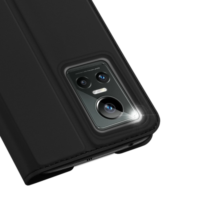 Dux Ducis - Dux Ducis Realme GT Neo 3 Plånboksfodral Skin Series - Svart