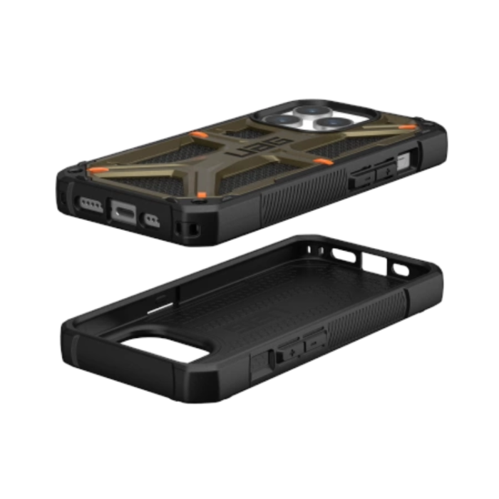 UAG - UAG iPhone 15 Pro Mobilskal Monarch - Kevlar Grön