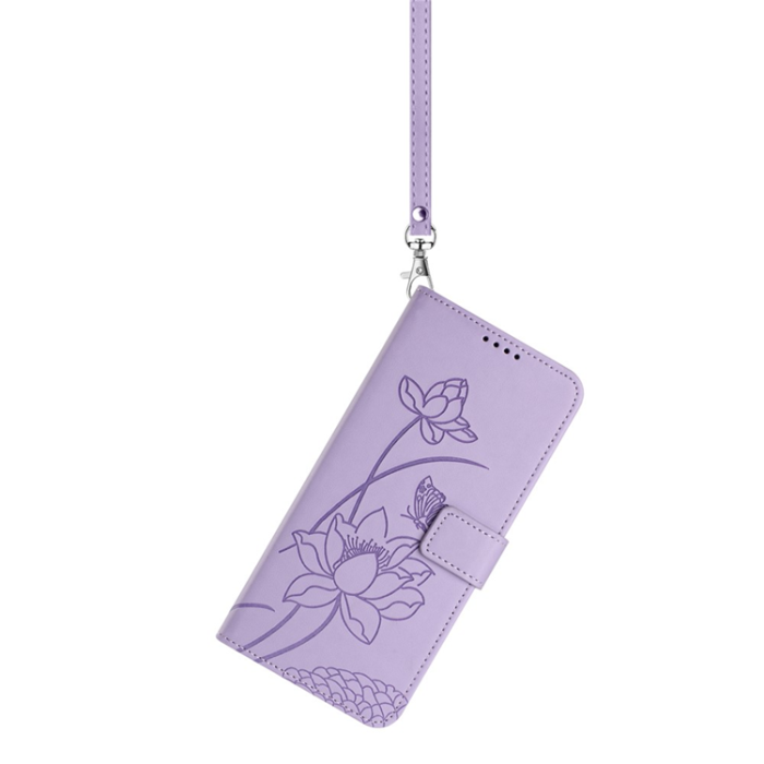 A-One Brand - Sony Xperia 10 VII Plånboksfodral Lotus Imprint - Lila