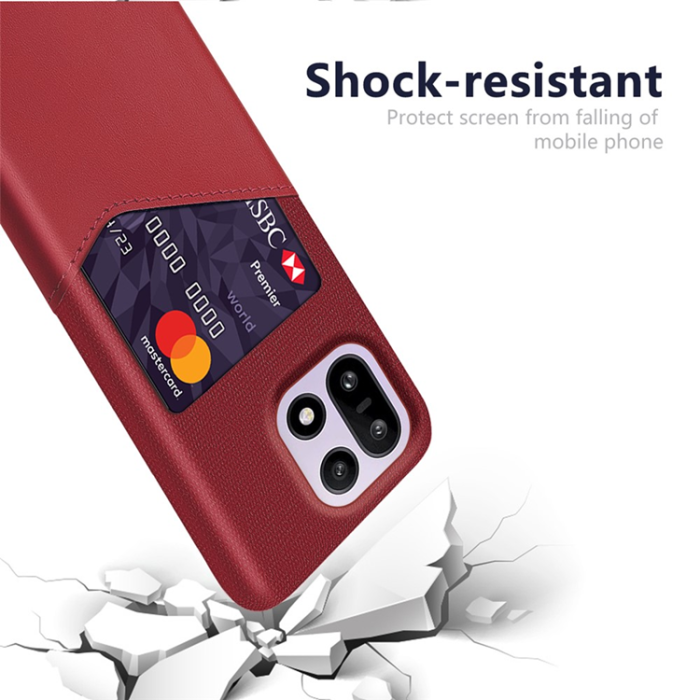 A-One Brand - OnePlus 15 5G Mobilskal Korthållare Cloth Texture