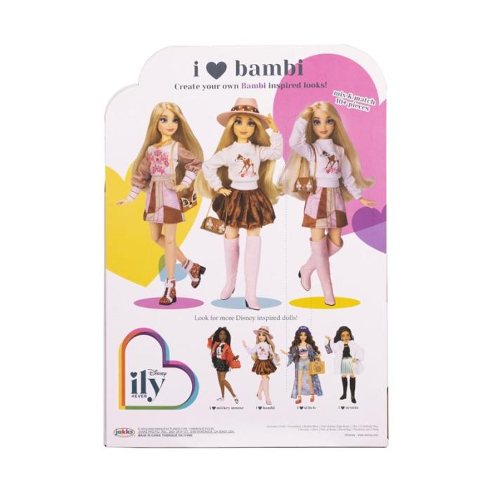 Disney - DISNEY Docka Ily 4ever 11in Fashion Doll Deluxe I Love Bambi