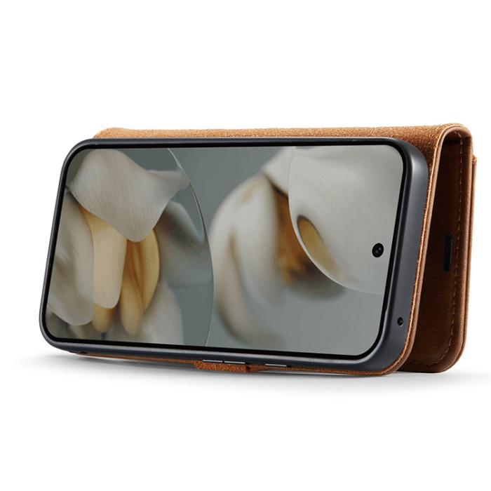 DG.MING - DG.MING Google Pixel 10 Pro XL Plånboksfodral Split Läder
