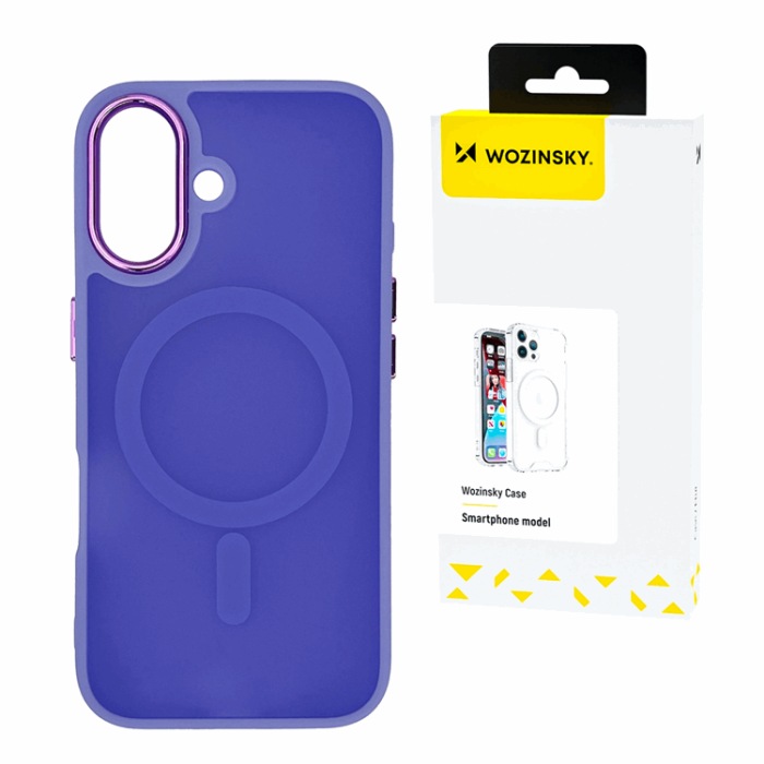 Wozinsky - Wozinsky Galaxy S25 Mobilskal Magsafe Fashion - Lila