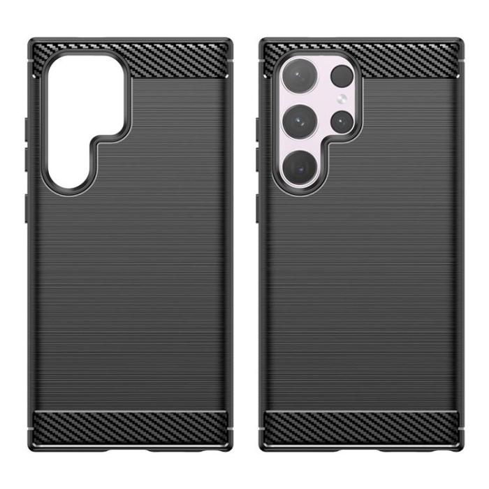 A-One Brand - Galaxy S24 Ultra Mobilskal Carbon Fiber - Svart