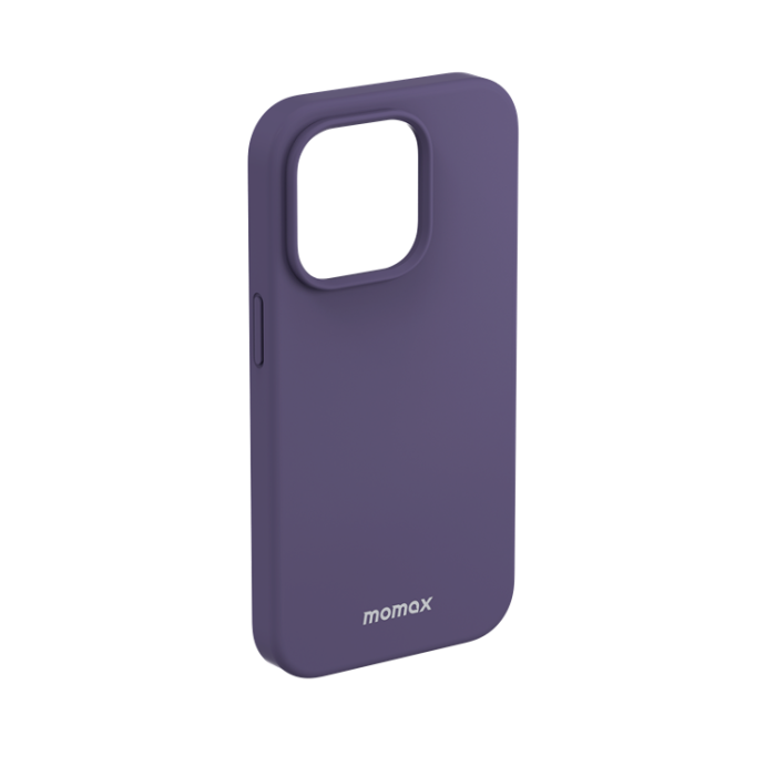 MOMAX - MOMAX iPhone 14 Pro Skal Magsafe Liquid Silicone - Lila