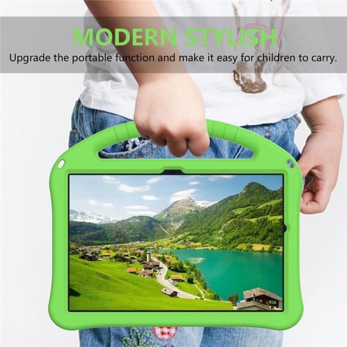 A-One Brand - Galaxy Tab A9 Plus Skal Kickstand Shockproof - Grön