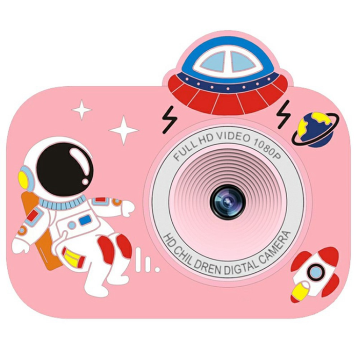 OEM - Digital Kamera för Barn med Videoinspelare Y8S - Astronautrosa