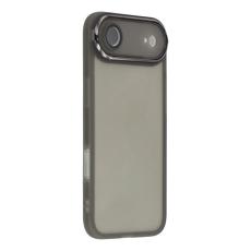 A-One Brand - iPhone Air Mobilskal Electroplated Kameraram - Transparent Svart