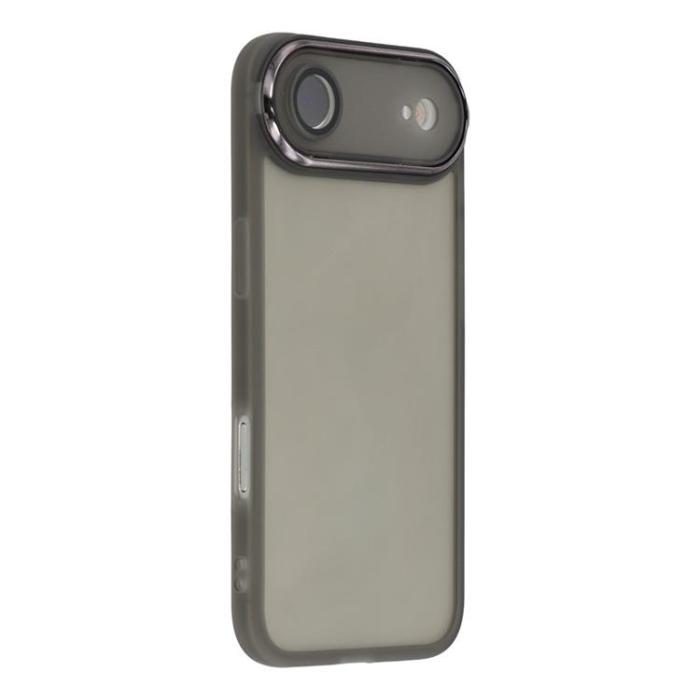 A-One Brand - iPhone Air Mobilskal Electroplated Kameraram - Transparent Svart