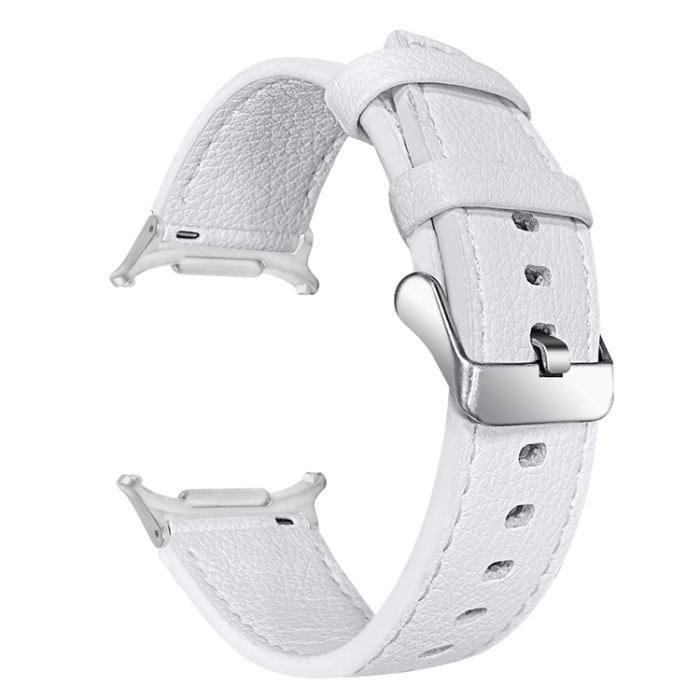 A-One Brand - Galaxy Watch 8 (40mm/44mm) 8 Classic (46mm) Armband Äkta Läder