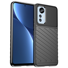 OEM - Xiaomi 12 Lite Skal Thunder Silicone Armor - Svart