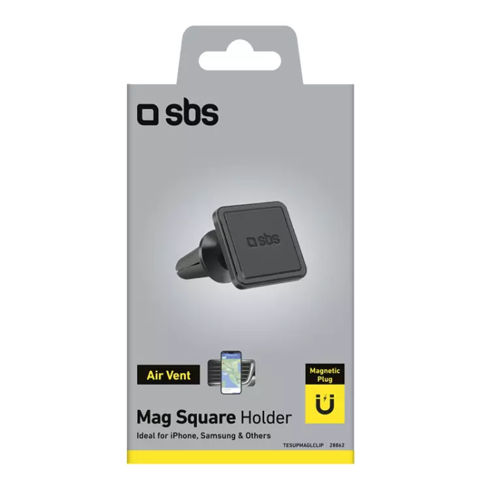 SBS - SBS Magnetisk Smartphonehållare - Svart