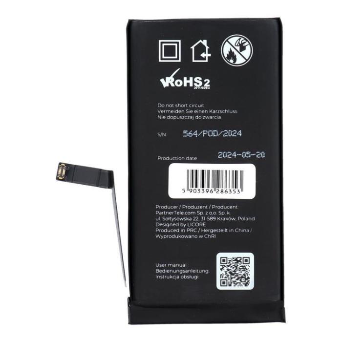 OEM - iPhone 14 Batteri 3279mAh Licore