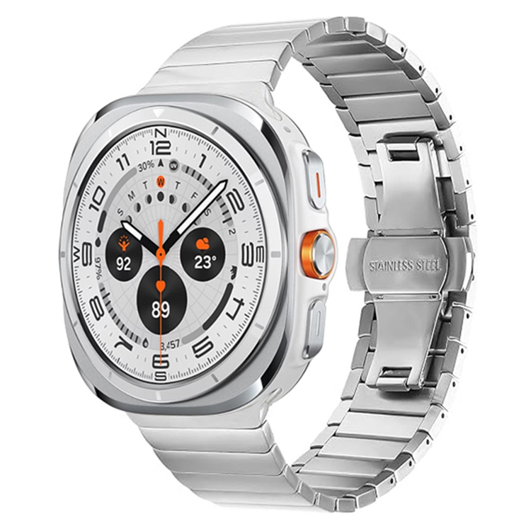 Galaxy Watch Ultra (47mm) Armband Stainless Steel - Silver | 5122 | AlltMobil