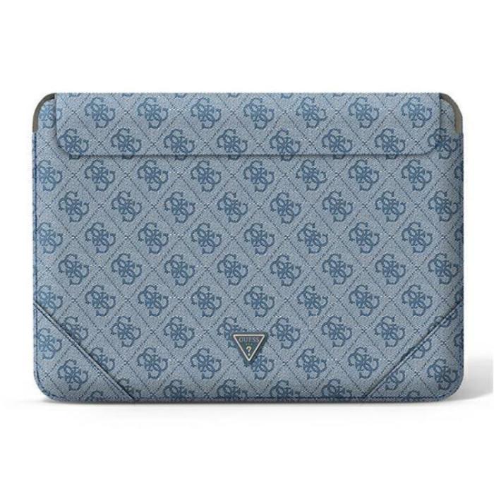 Guess - Guess Datorfodral 16'' Uptown Triangle Logo - Blå