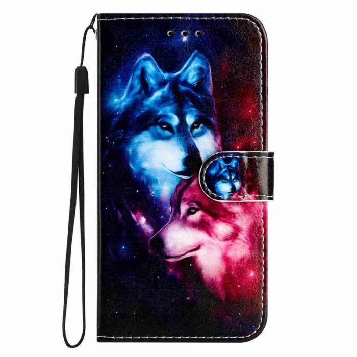 OEM - Pair Of Wolves Samsung Galaxy A57 Plånboksfodral Konstläder - Mönster