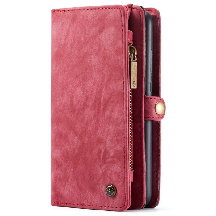 Caseme - CASEME 2-in-1 Plånboksfodral Samsung Galaxy A33 5G - Red