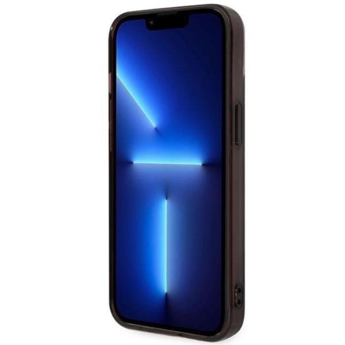 BMW - BMW iPhone 14 Mobilskal IML Tricolor Stripe - Svart