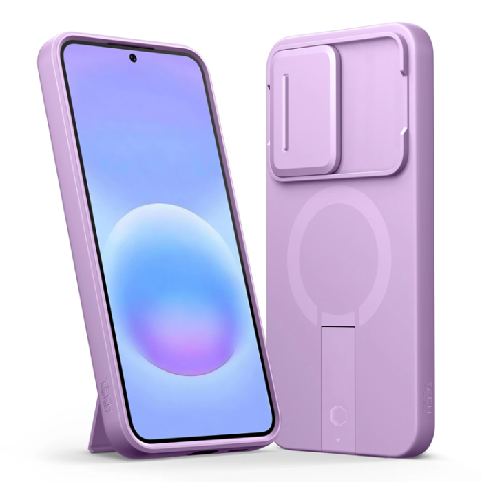 Tech-Protect - Tech-Protect Mobilskal För Galaxy A57 MagSafe Kevlar Aura - Violet