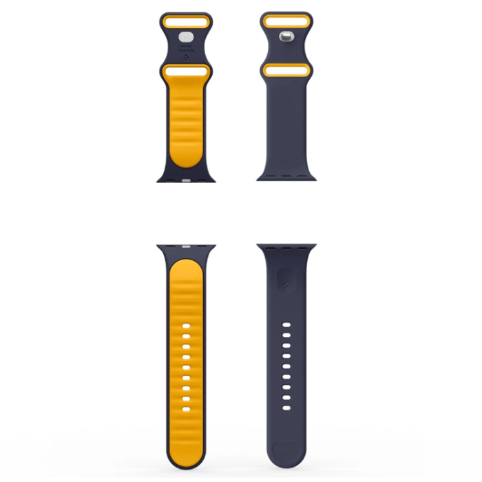Splash - Spigen Apple Watch (40/41/42mm) Armband Nano Pop - Marinblå