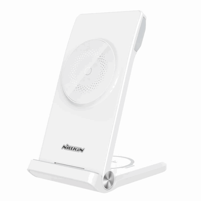 Nillkin - 3-in-1 Trådlös Laddare Samsung Galaxy - Buds - Watch - Vit